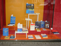 Schaufenster Buchhandlung Bouvier